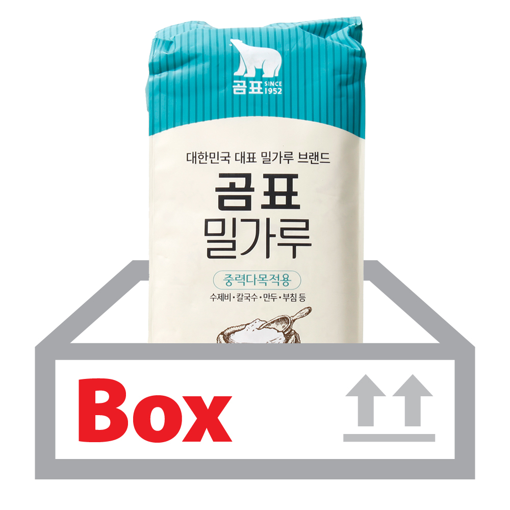 밀가루(중력,다목적용) 1kg*10ea(박스)/곰표