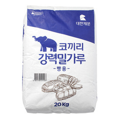 <b>[수량한정특가]</b> 강력밀가루 20kg/코끼리