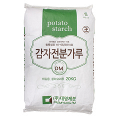 <b>[수량한정특가]</b> 감자전분 20kg/대명(99.9%)