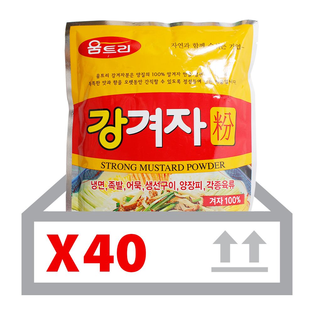 강겨자분 200g*40ea(박스)/움트리