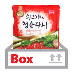 쇠고기맛청순다시 2kg*6ea(박스)/두민