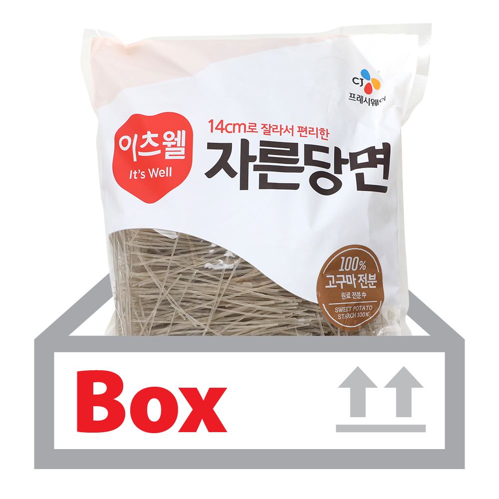이츠웰 자른당면 1kg*10ea(박스)/씨제이