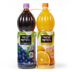 미닛메이드(오렌지+포도) 1.5L/코카콜라