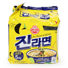 진라면(순한맛) 120g*5입/오뚜기