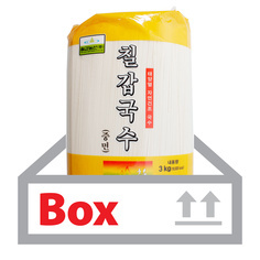 칠갑국수(중면) 3kg*6ea(박스)/칠갑