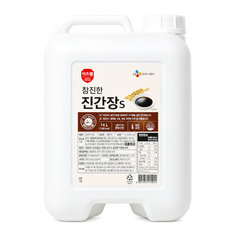 <b>[수량한정특가]</b> 참진한진간장S 14L/이츠웰