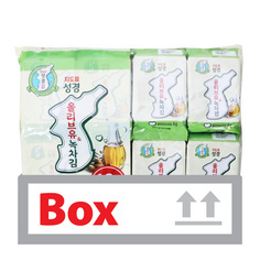 성경올리브유&녹차김(16입) 64g*8ea(박스)/성경김
