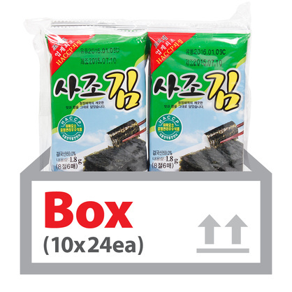사조김(도시락용) 10입*24ea(박스)/해표