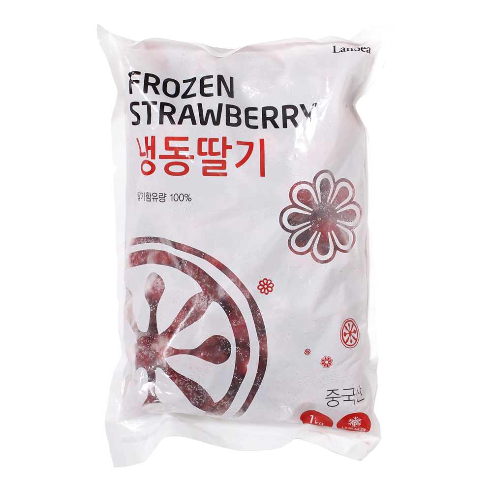 냉동딸기 1kg/랜시푸드