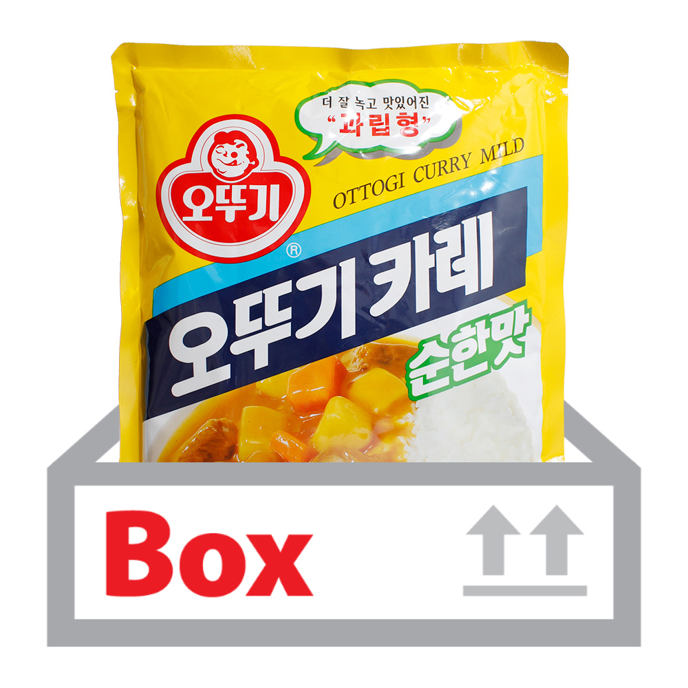<b>[상시초특가]</b> 카레(순한맛) 1kg*10ea(박스)/오뚜기