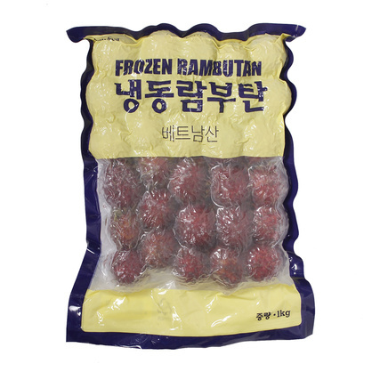 냉동람부탄 1kg/랜시푸드