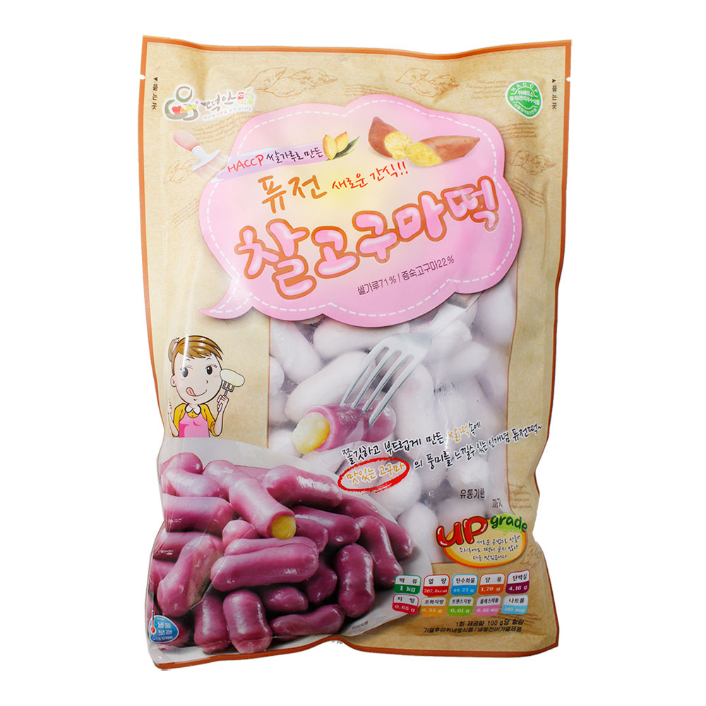 찰고구마떡 1kg/떡안애