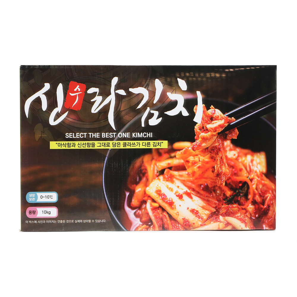 [냉장포장]신수라포기김치(중국산) 10kg