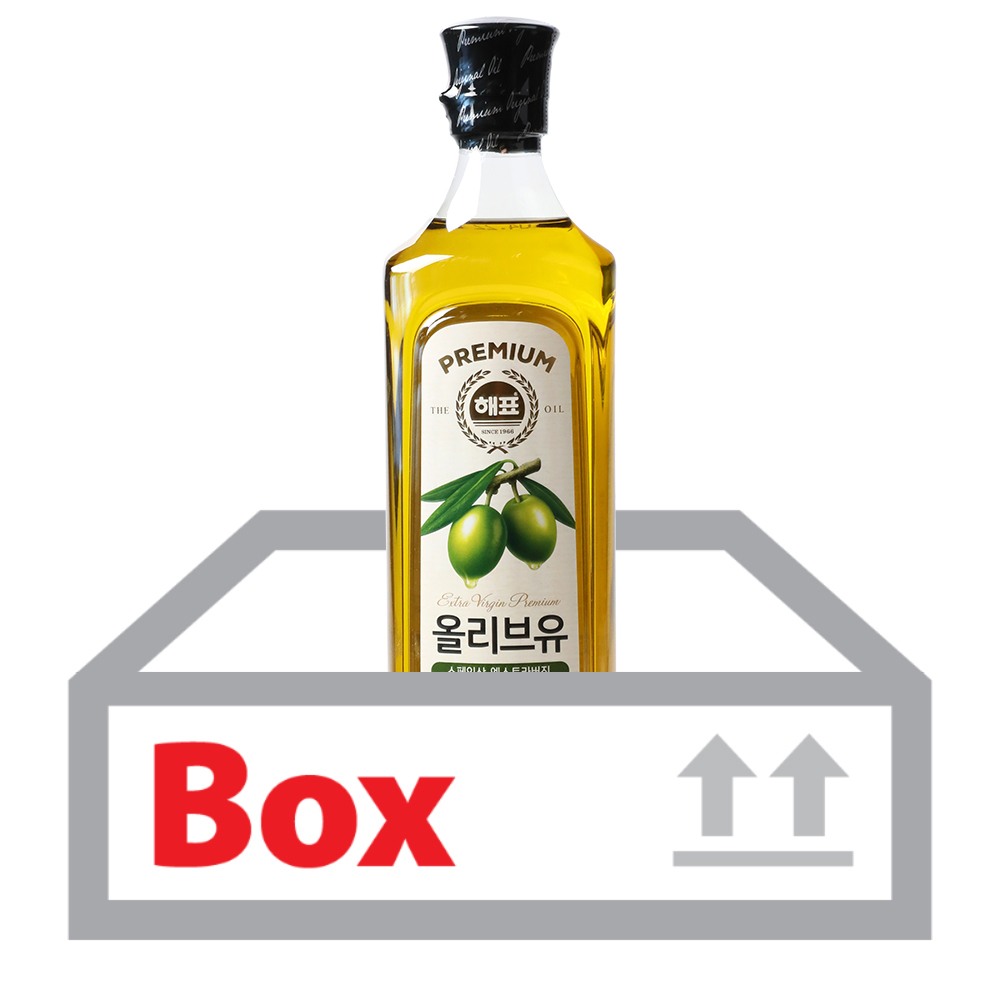 압착올리브유 900ml*12ea(박스)/해표