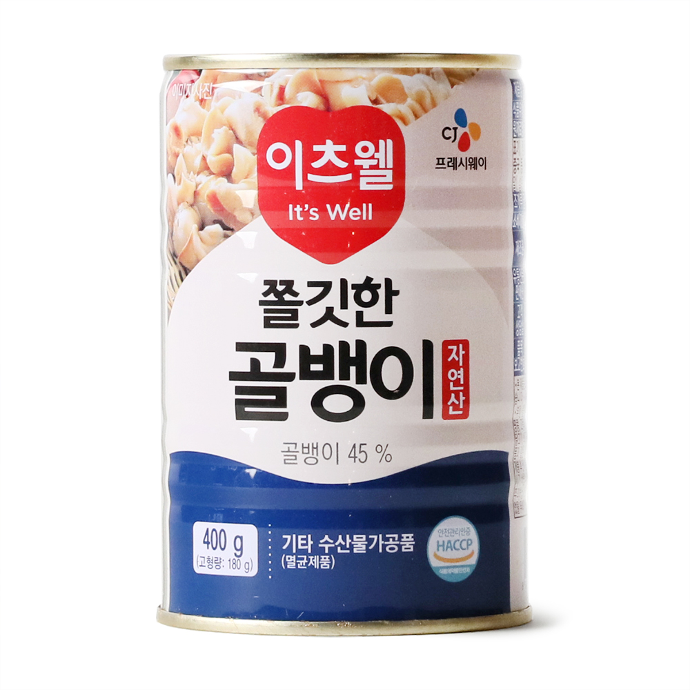 쫄깃한자연산골뱅이 400g/이츠웰