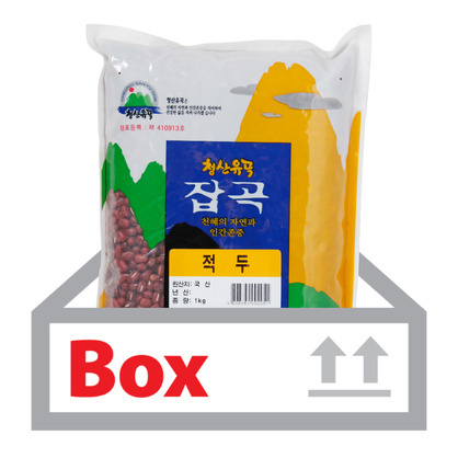 팥(국내산) 1kg*20ea(박스)/청산곡물