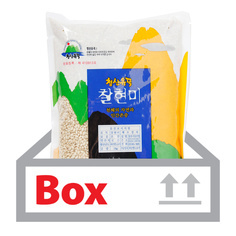 찰현미(국산) 1kg*20ea(박스)/청산곡물