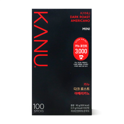 카누(Mini/다크로스트) 100T/동서식품