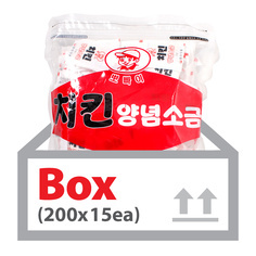 치킨양념소금 3g*200입*15ea(박스)/범아