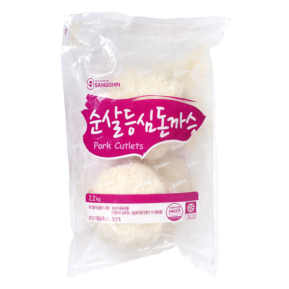 순살등심돈까스 2.2kg/상신