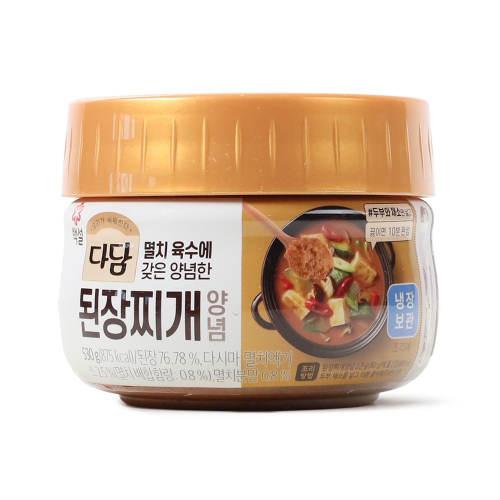 다담 된장찌개양념 530g/백설