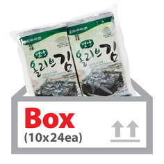 별난올리브김(도시락김) 10입*24ea(박스)/재주식품
