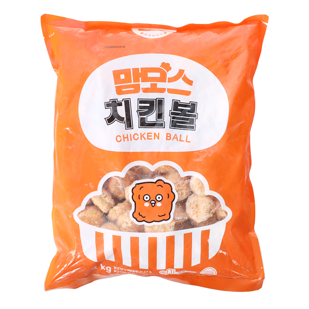 치킨볼 2kg/맘모스