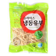 슬라이스냉동유부 500g/한미식품