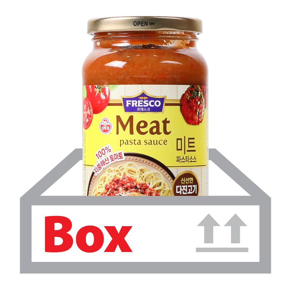 스파게티소스(미트) 600g*8ea(박스)/오뚜기