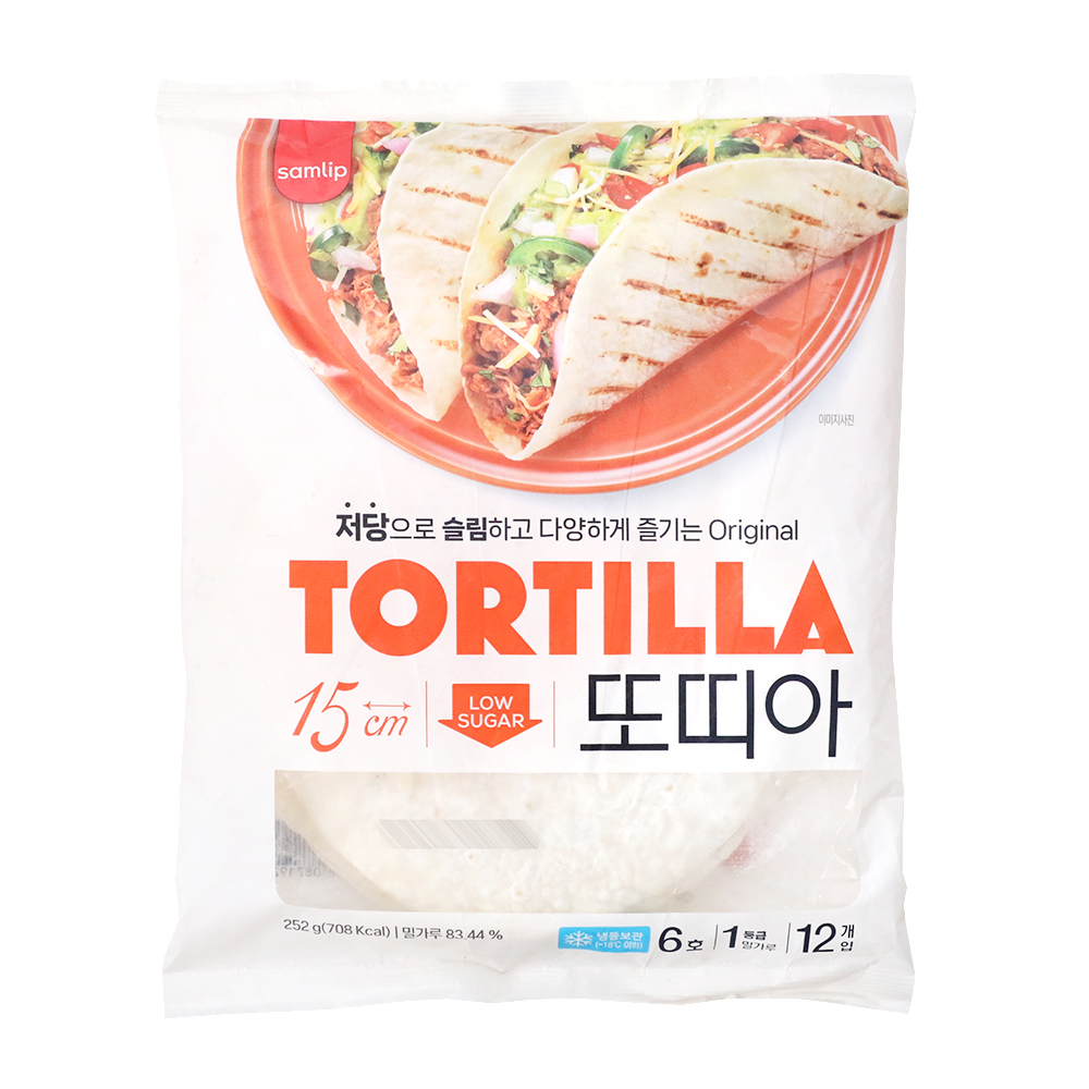 트루델밀또띠아6인치 252g/삼립