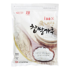 찹쌀가루(국내산) 1kg/아주존