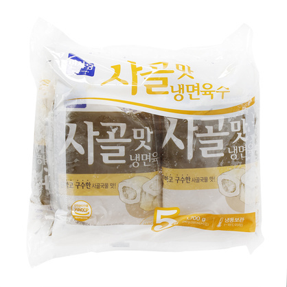 [냉동]사골맛냉면육수 340g*5입/면사랑