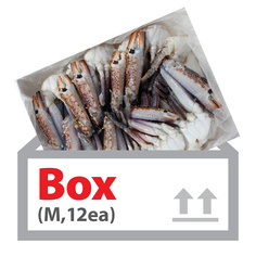 냉동절단꽃게(바레인산,M) 500g*12팩(박스)