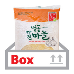 냉동다진마늘 1kg*10ea(박스)/황보마을