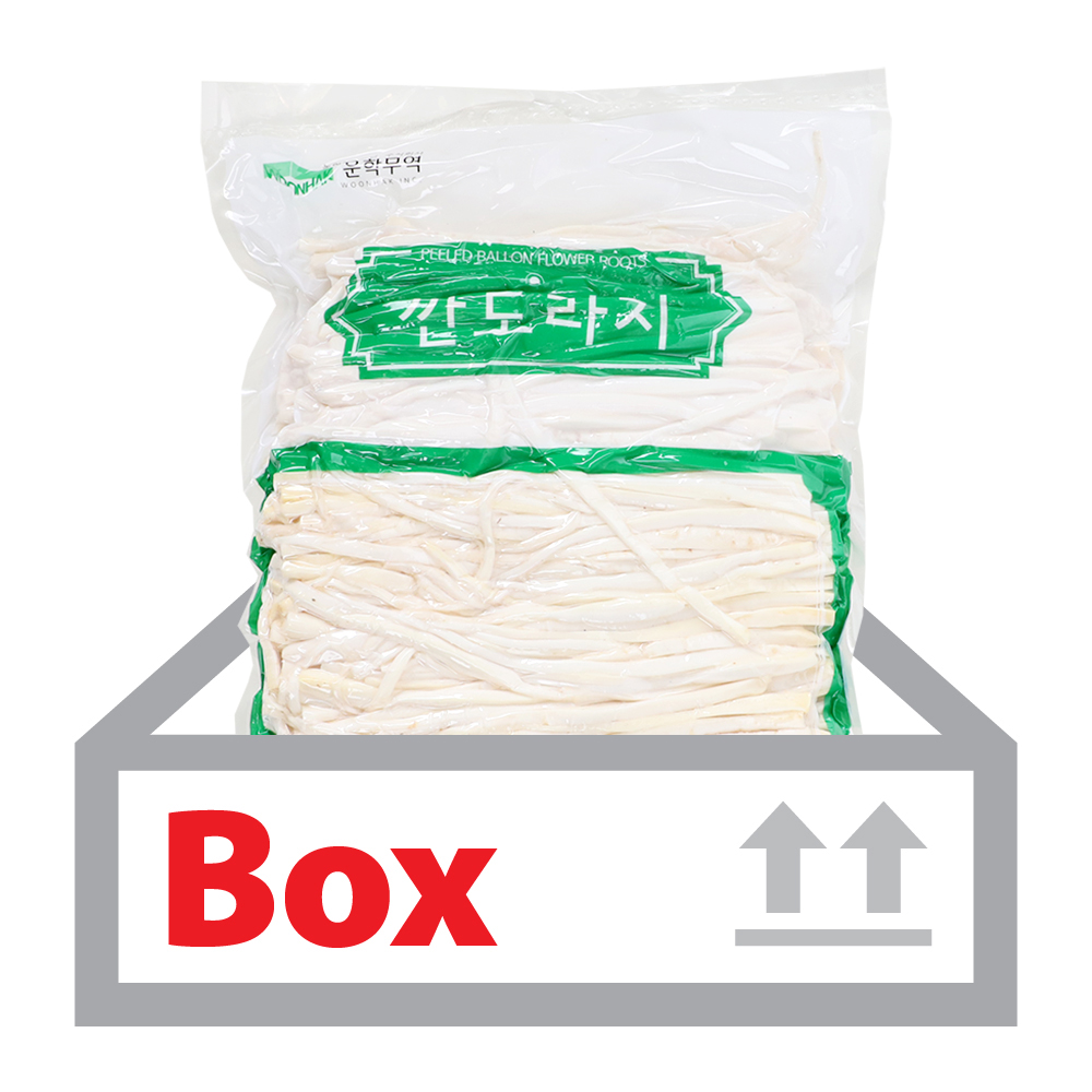 <b>[주문예약]</b> 깐도라지(채) 2kg*5ea(박스)