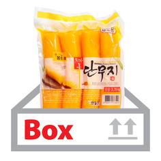 치자통단무지(국산무) 3,75kg/봄뜨래*2ea(박스)/봄뜨래