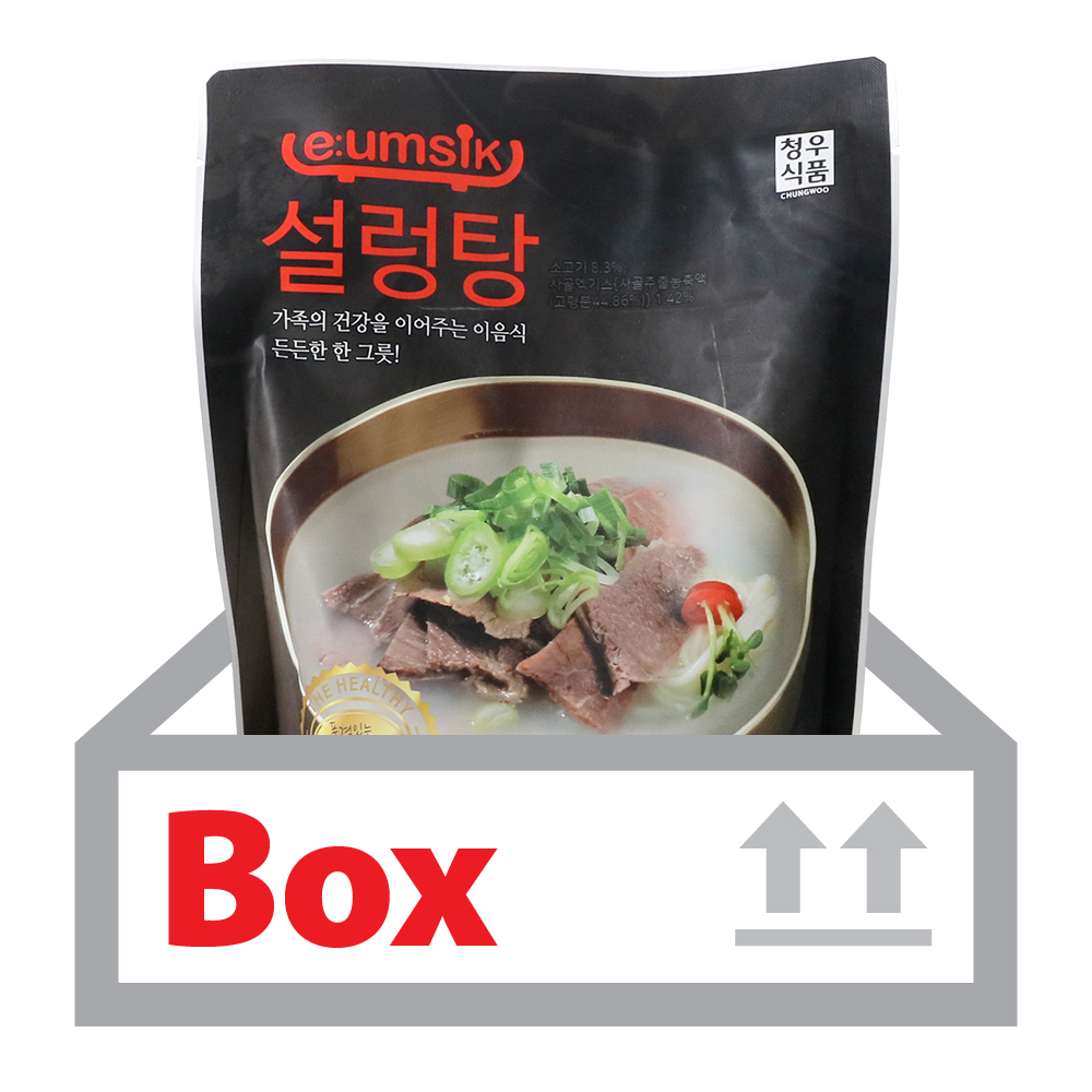 설렁탕 550g*25ea(박스)/이음식