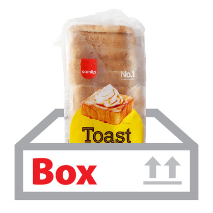 허니브레드용냉동6쪽식빵 1kg*4ea(박스)/삼립