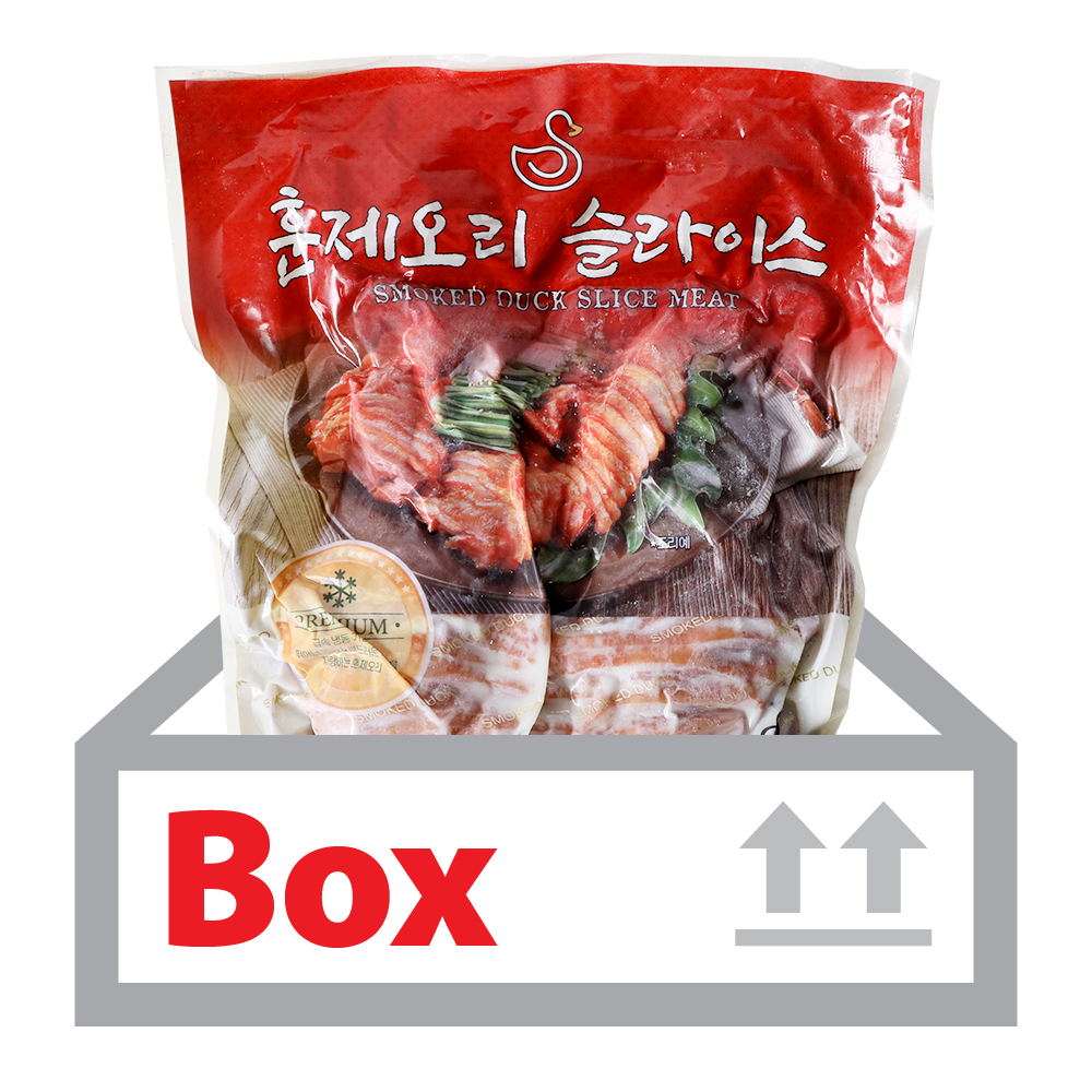 훈제오리슬라이스 800g*10ea(박스)/삼아F&B