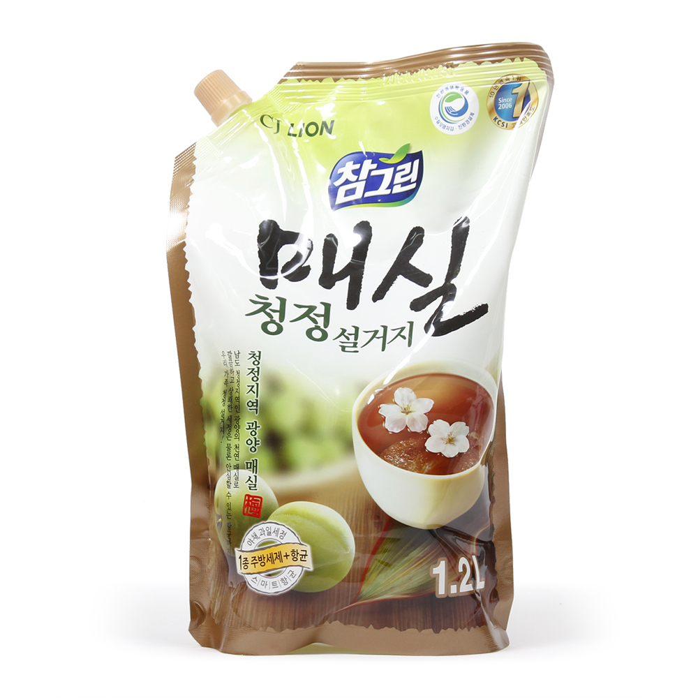 참그린매실 1.2L(리필)/CJ LION
