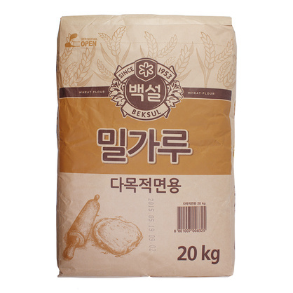 밀가루(다목적면용) 20kg/백설