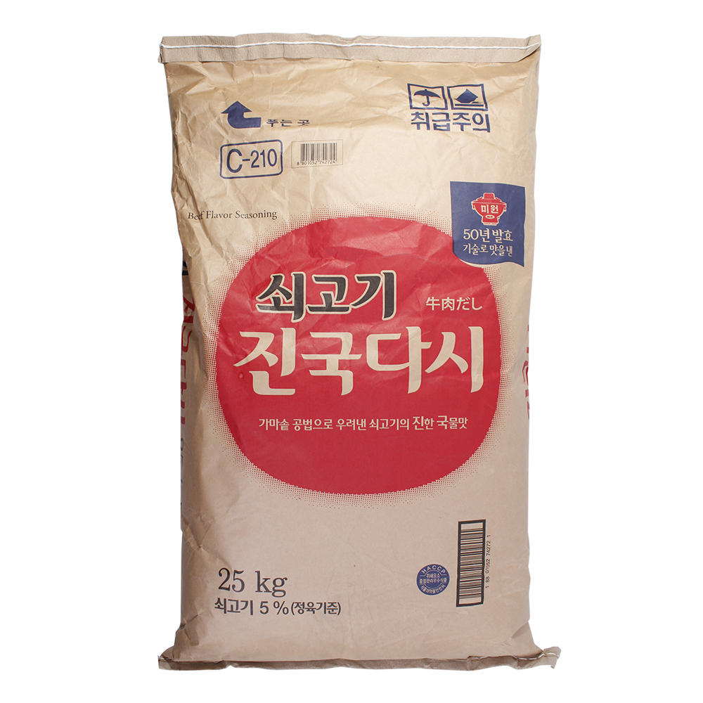 쇠고기진국다시 25kg/청정원