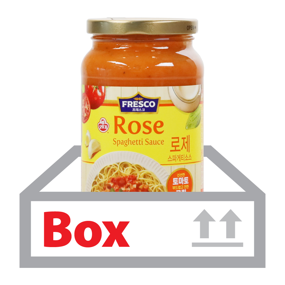 스파게티소스(로제) 600g*8ea(박스)/오뚜기