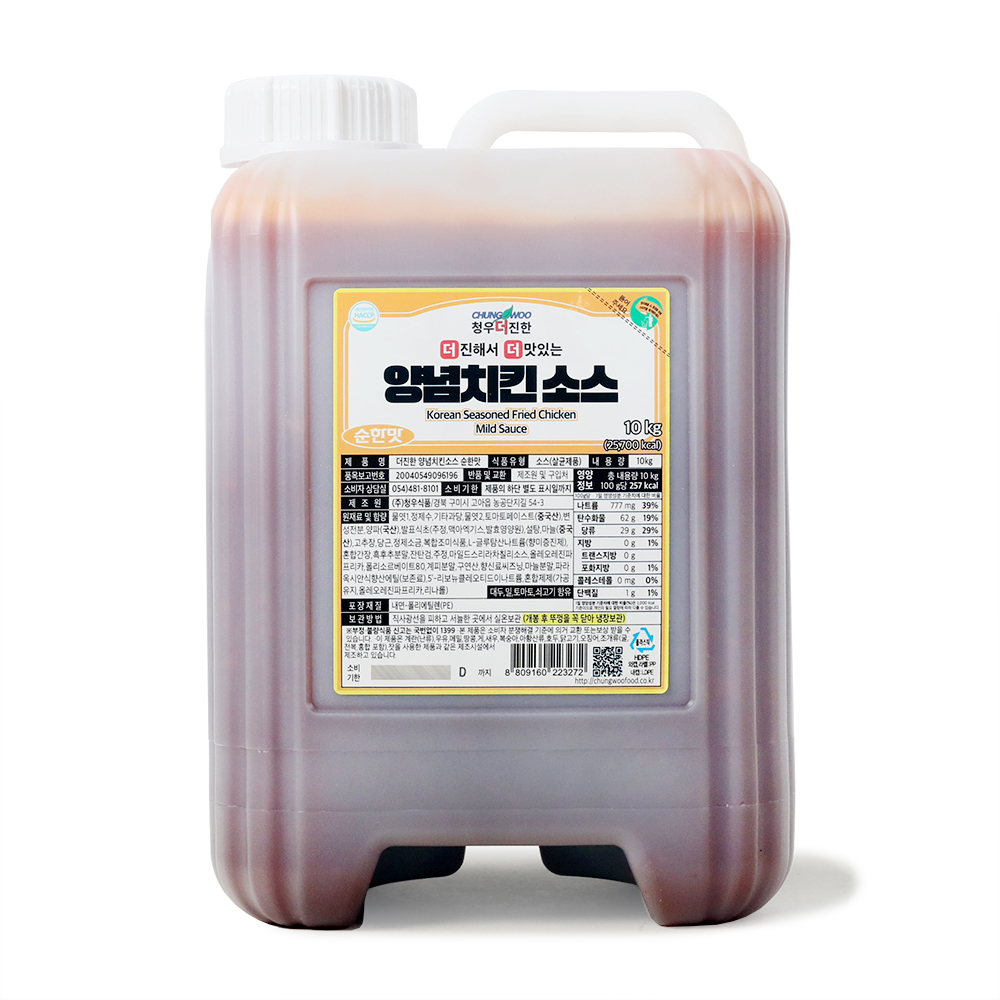 양념치킨소스(순한맛) 10kg/청우더진한
