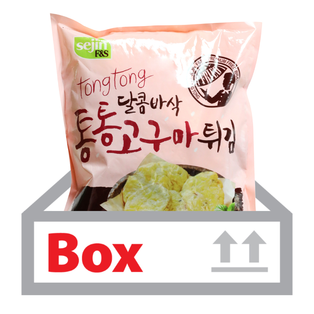 통통고구마튀김 1kg*10ea(박스)/세진F&S