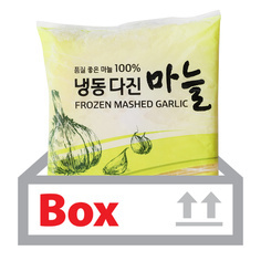 냉동다진마늘 1kg*10ea(박스)/청해원
