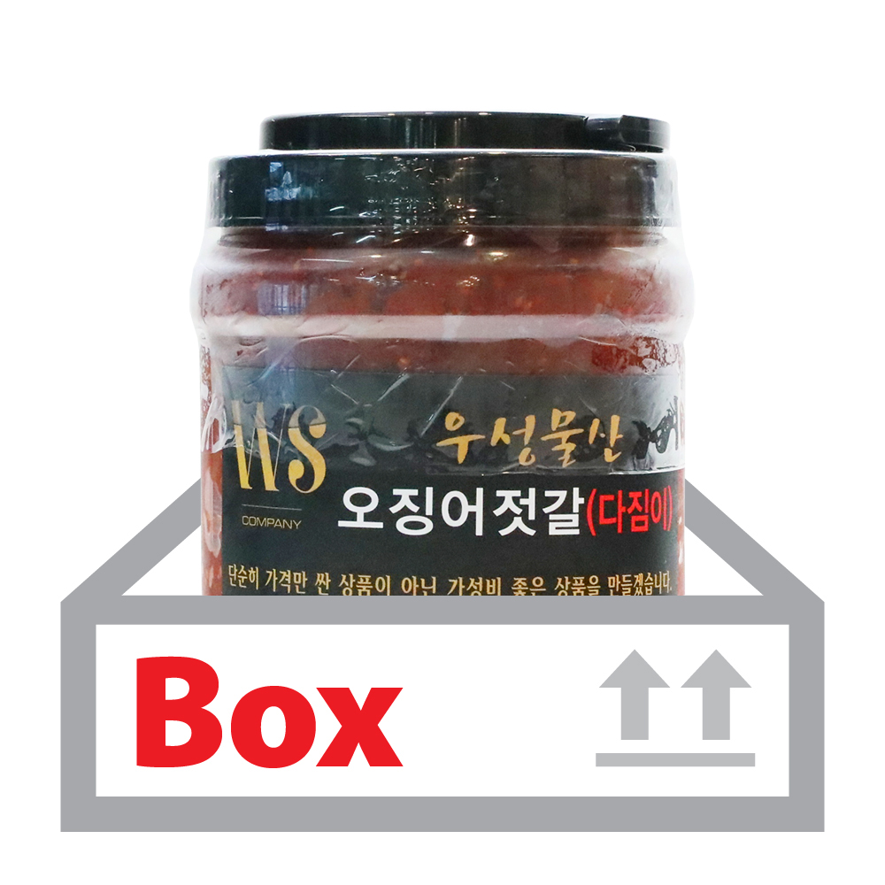 다진오징어젓 2kg*6ea(박스)/우성물산