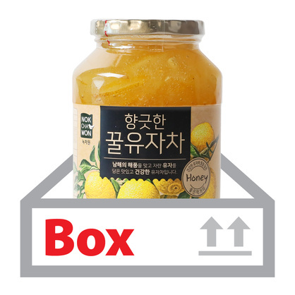 향긋한꿀유자차 1kg*12ea(박스)/녹차원