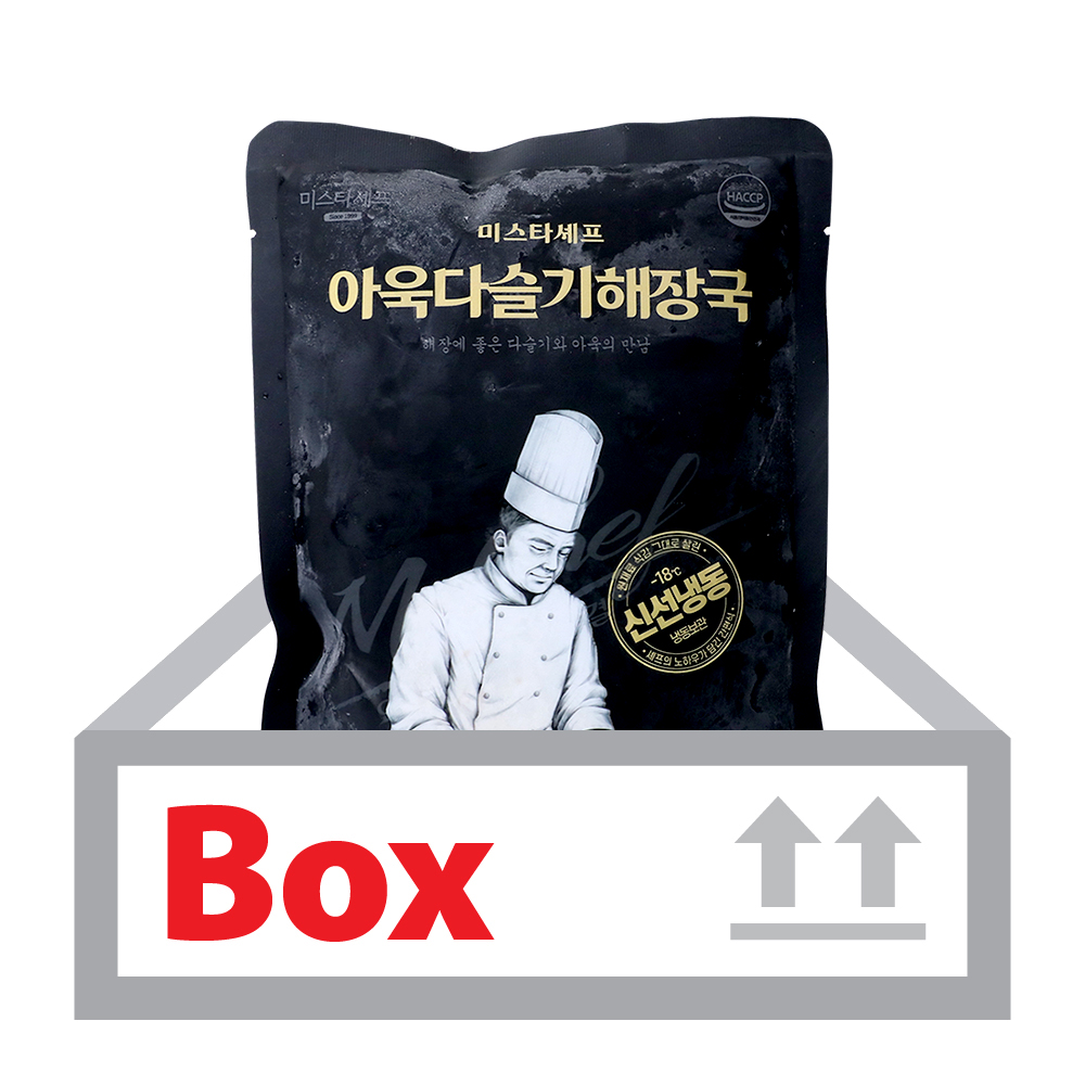 아욱다슬기해장국 500g*24ea(박스)/미스타셰프