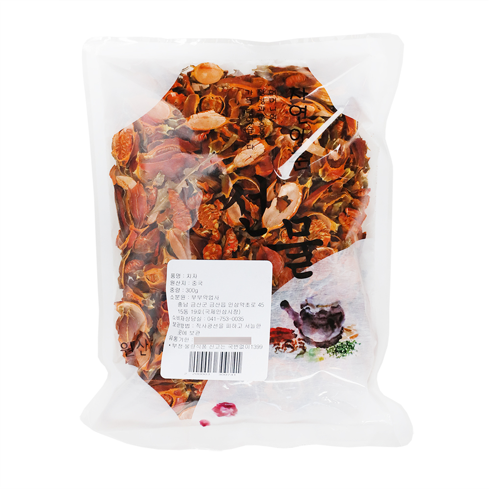 치자(슬라이스) 300g/부부약업사